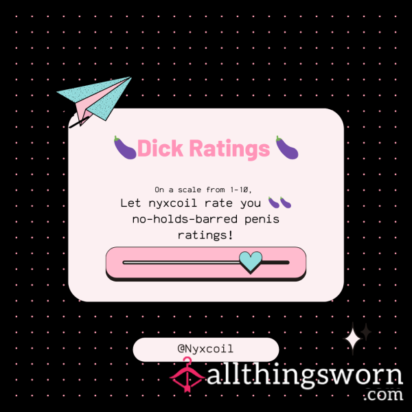 Nyxcoil's Penis Ratings: Bold, Honest, And Unfiltered