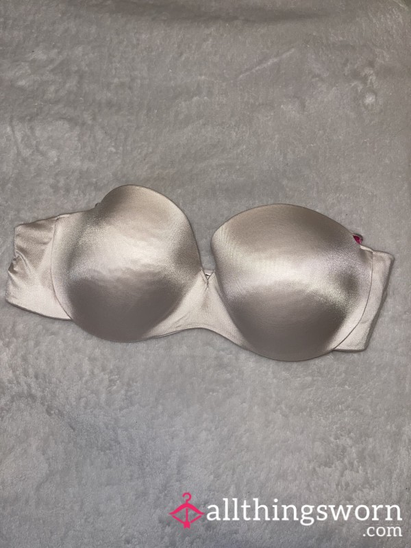 Off-White Strapless Bra