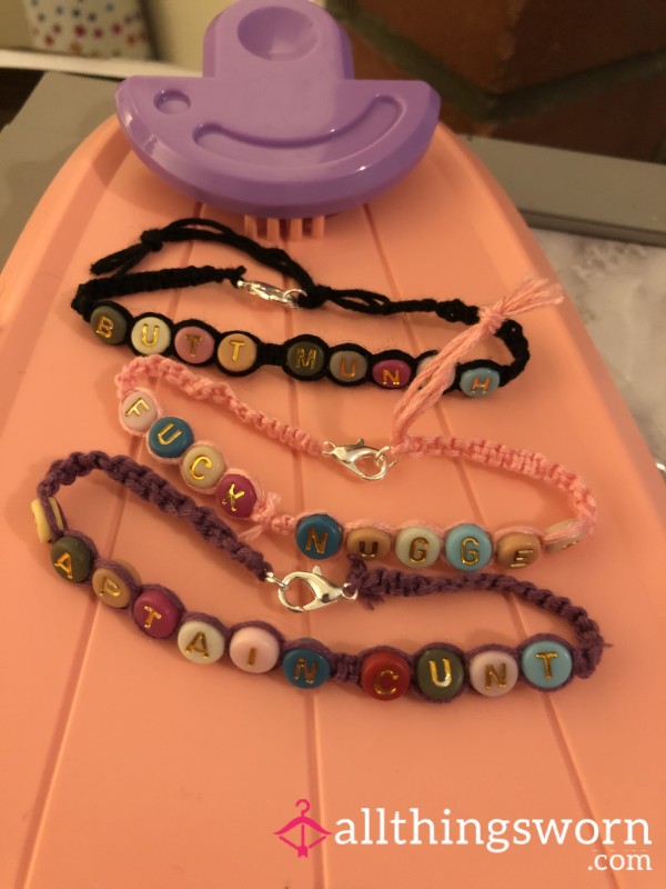 Offensive Friendship Bracelets