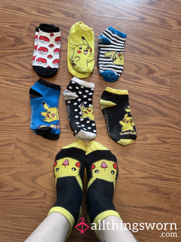 Old 2012 Pikachu Socks