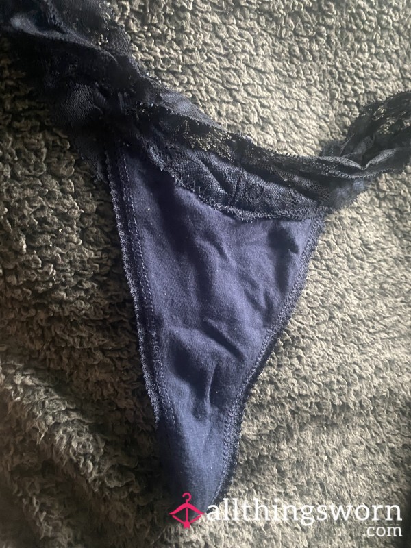 Old And Used Blue Thong 💙