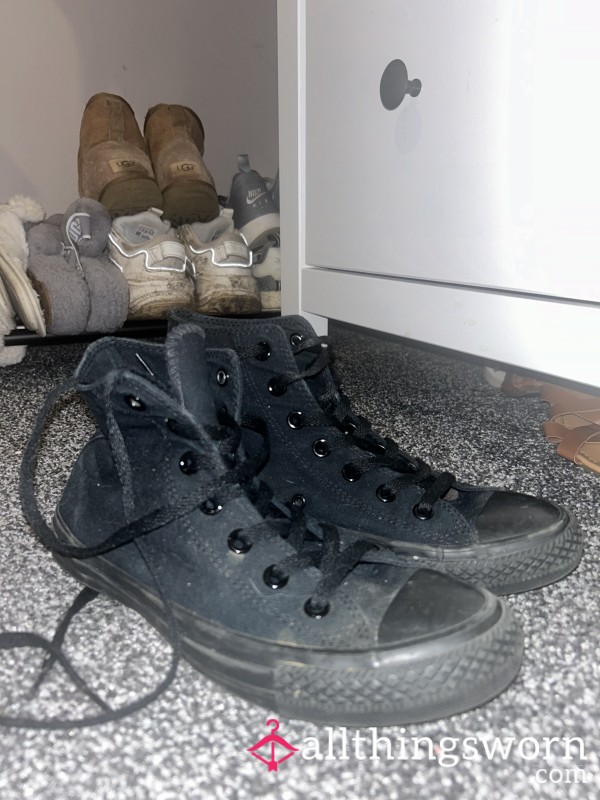 Old Black Converse