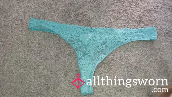 Old Blue Lace Thong ❤️‍🔥