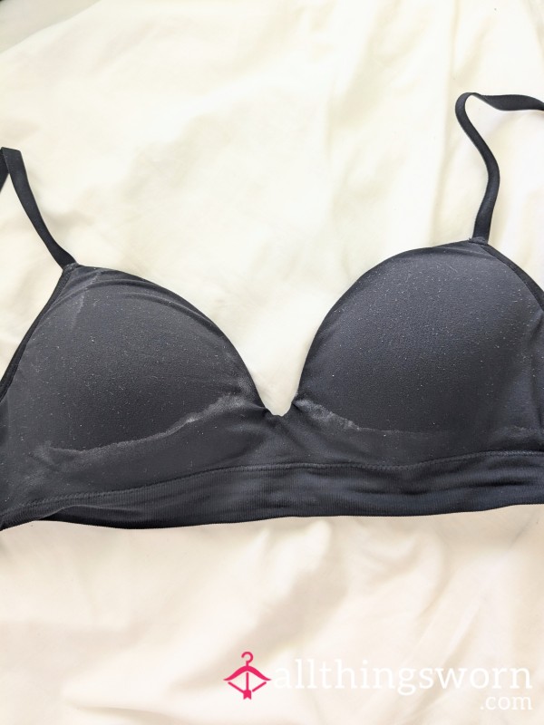 Old Bra With Boob Sweat Marks