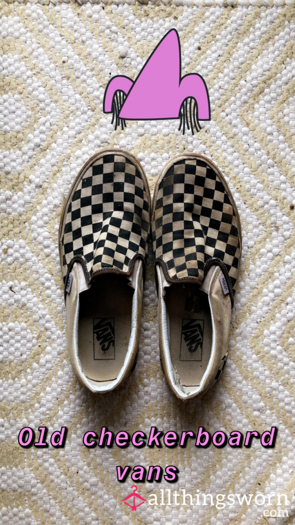 Old Checkerboard Vans