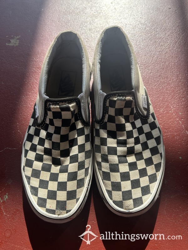 Old Checkered Vans