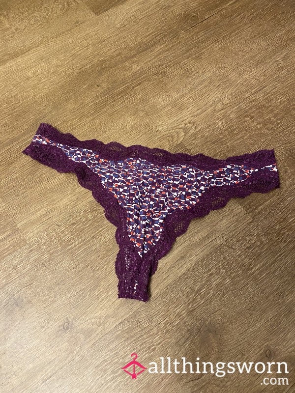 Old CK Lace Thong