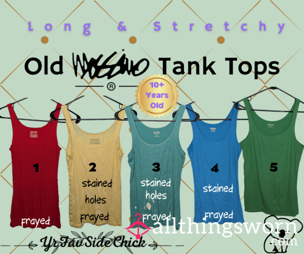 Old Cotton Mossimo Tank Tops〰️ (5)