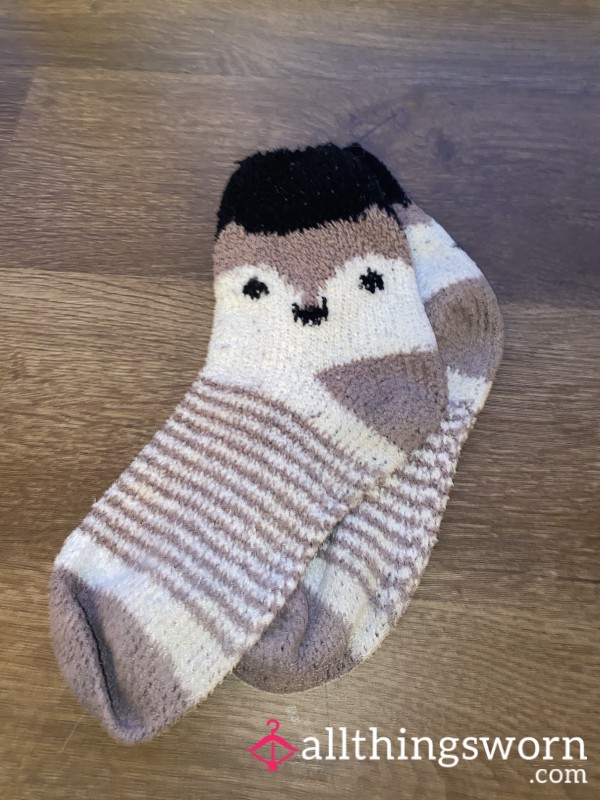 Old Fluffy Fox Socks