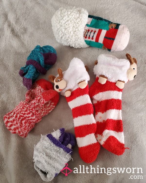 Old Fuzzy Socks $20 Each