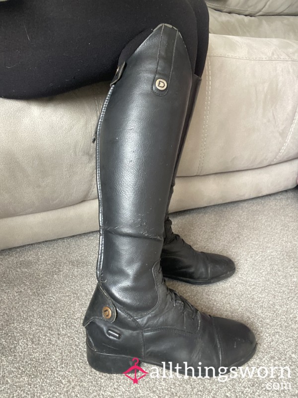 Old Horse Riding Boots