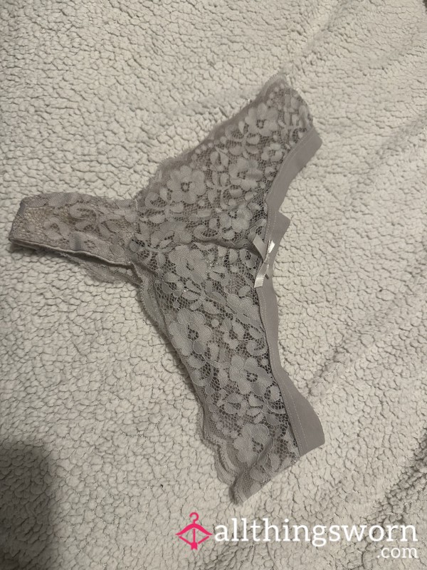 Old Lacy Panties - Worn For 3 Days Travelling😳