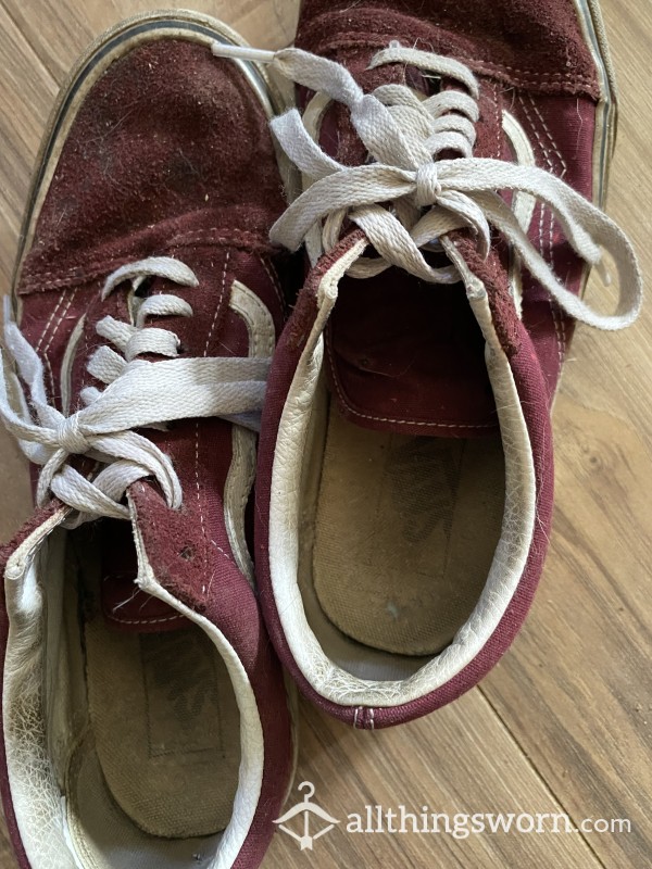 Loved & Worn Maroon Vans