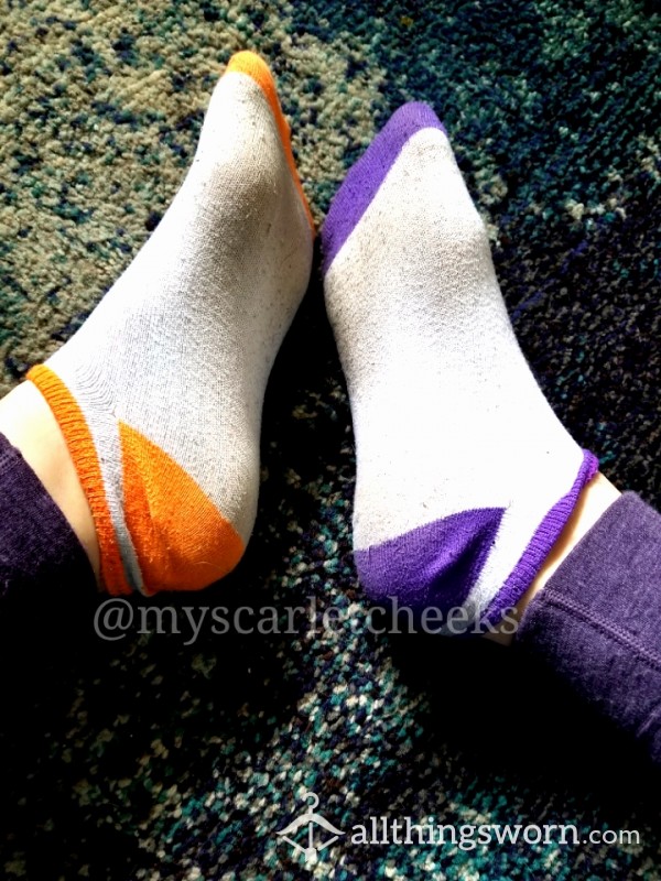 Old Orange And Purple Mismatch