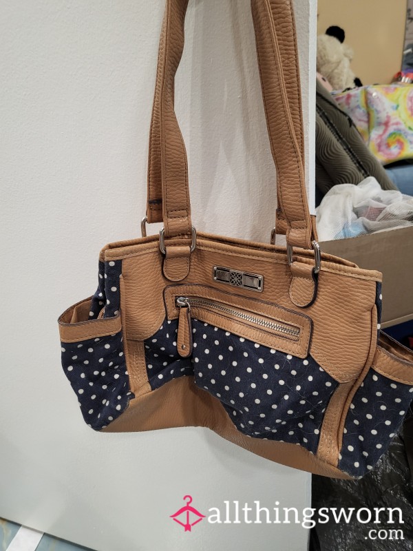 Old Polka Dot Purse