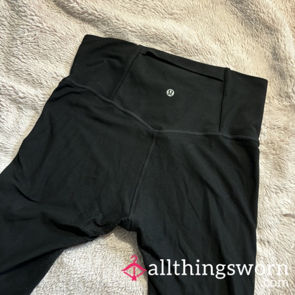 Old, Ripped Lululemon Leggings