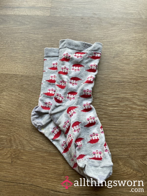 Old Santa Socks