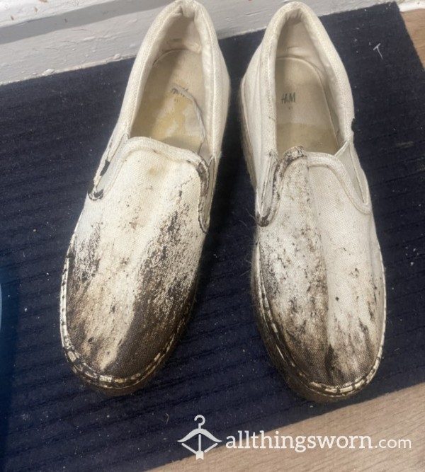 Old Slip On Shoes