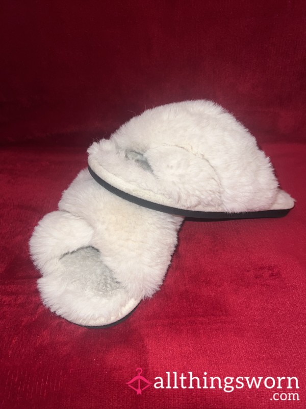 WELL WORN, WELL LOVED - Old Smelly Slippers That I Do All My Housework In