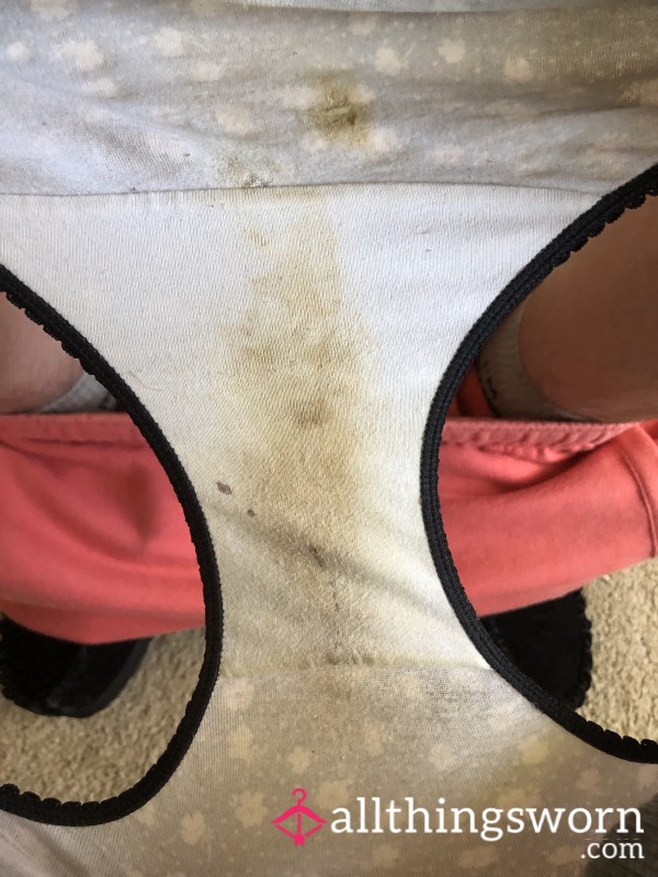 Old Stained Panties 48Hr Wear