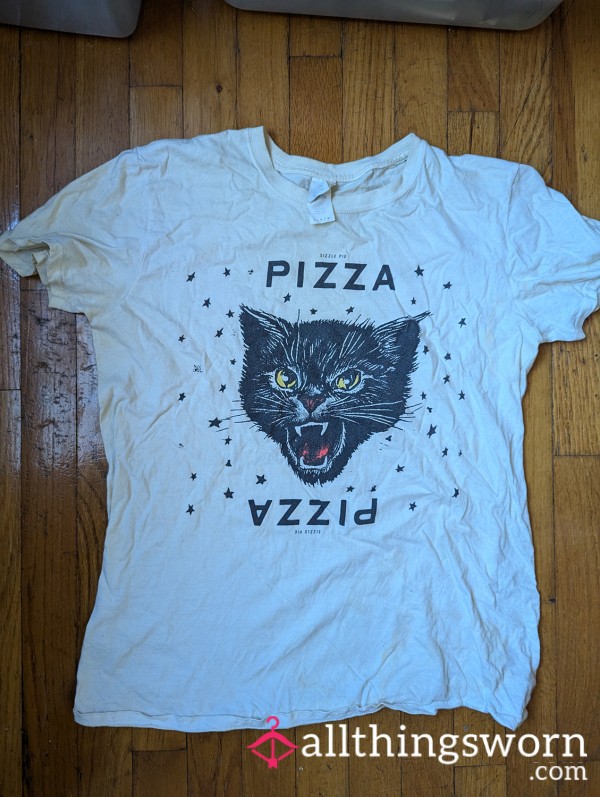 Old, Stained T-shirt With Awesome Print