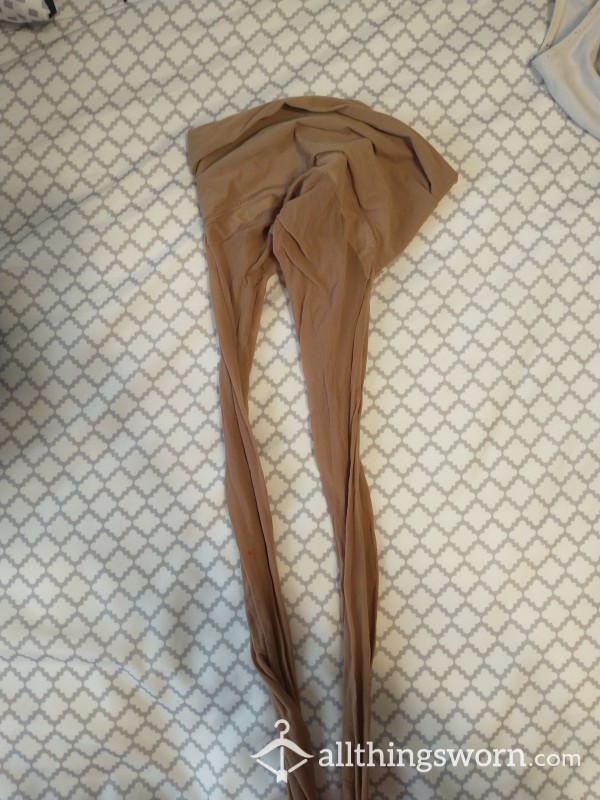 Old Tan Pantyhose