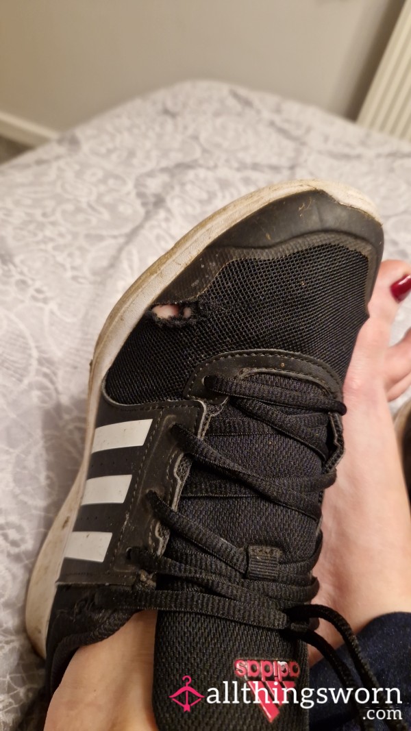 Old, Tatty Very Worn Trainers