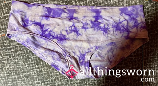 Old VS Purple Tye Dye Hipster Panty