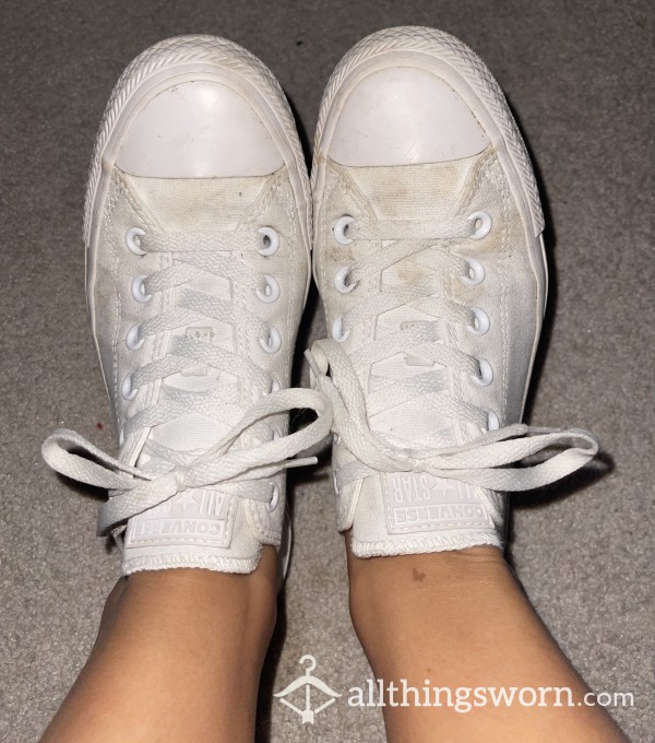 Old White Converse