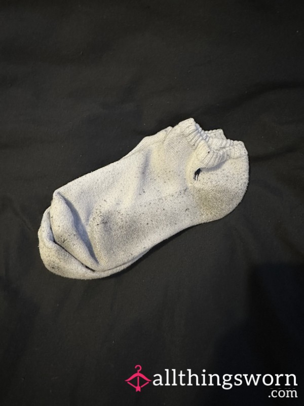 Well Worn, White Polo Ankle Socks