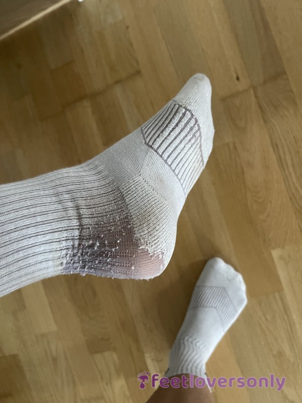 Old, Worn Nike Socks