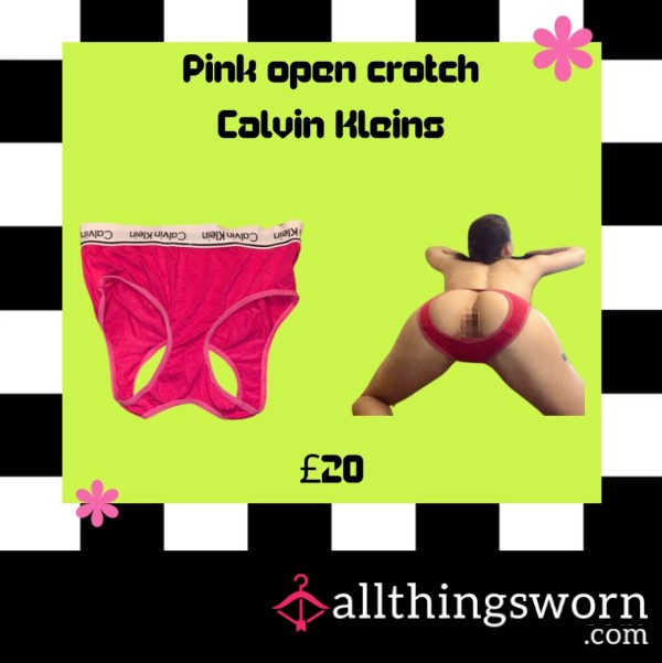 Open Crotch Calvin Kleins