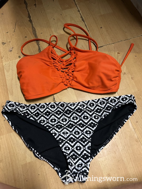 Orange Bikini Set