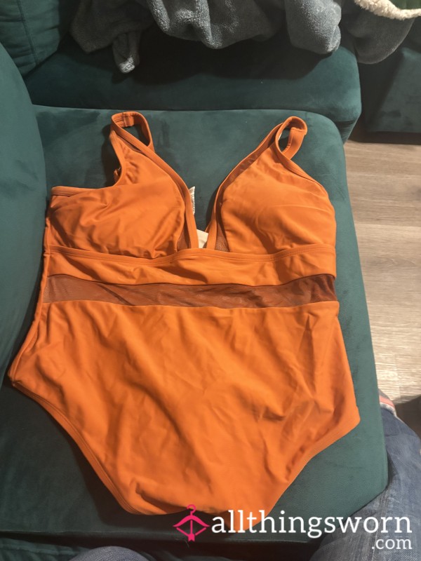 Orange Bodysuit