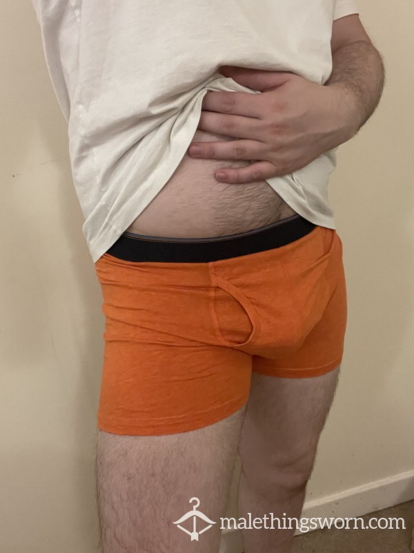 Orange Boxer Briefs