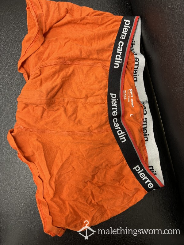 Orange Boxers