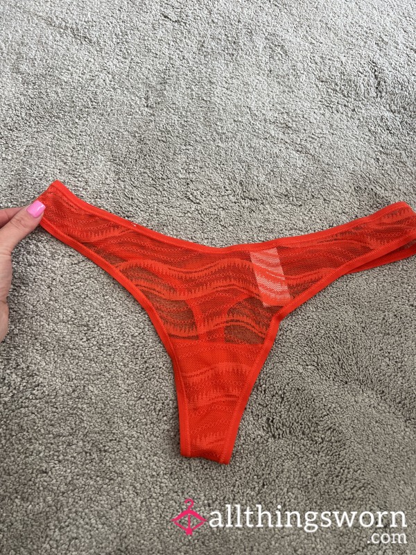 Orange Calvin Klein Thong 🔥💋