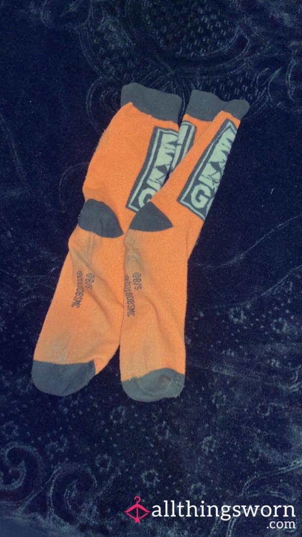 Orange Goku Socks