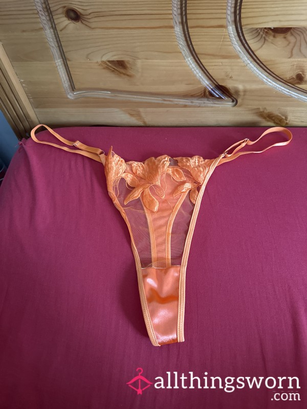 Orange Juicy Thong