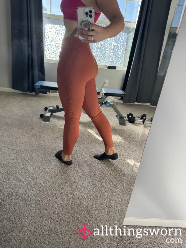 Orange Leggings