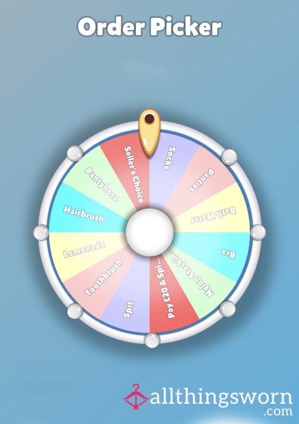 Order Picker Spin The Wheel