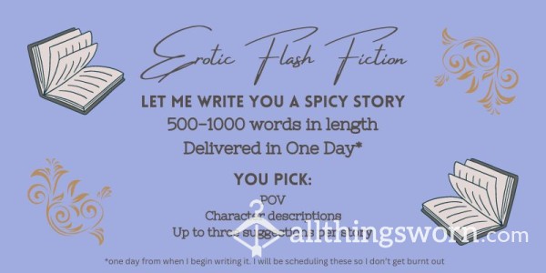 Original Erotic Fiction Short Stories