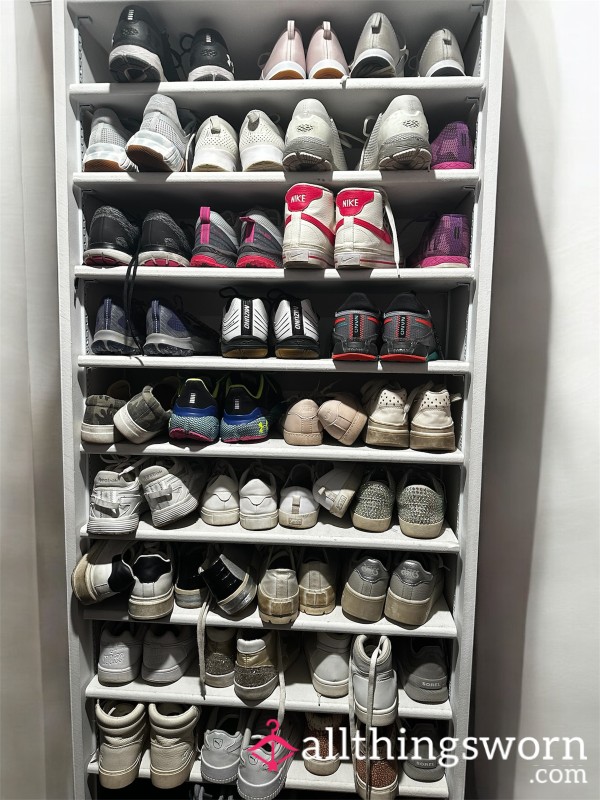 Over 100 Pair Of Shoes