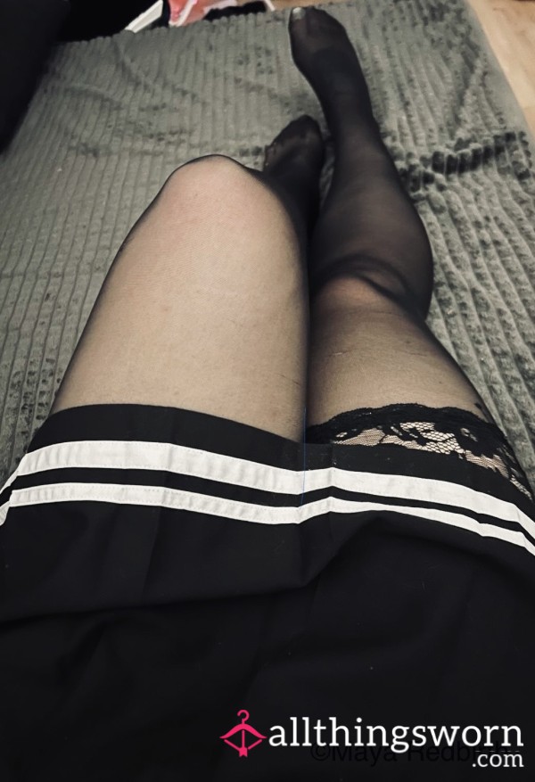 Over Used Nylon Thigh Highs