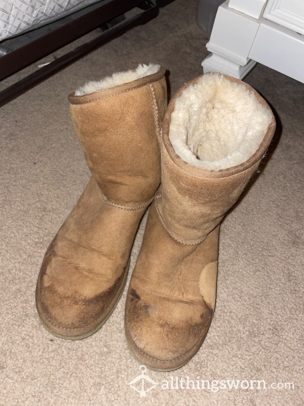 Over-worn Water Damaged UGGs