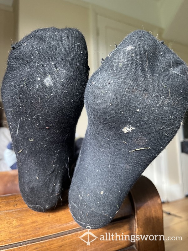 Overworn Black Gym Socks