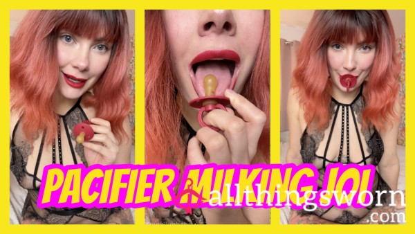 Pacifier Milking JOI