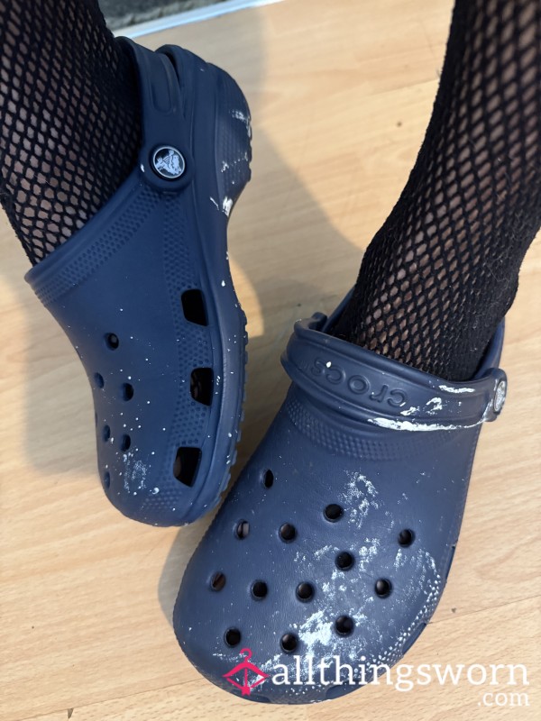 Paint Smothered Crocs