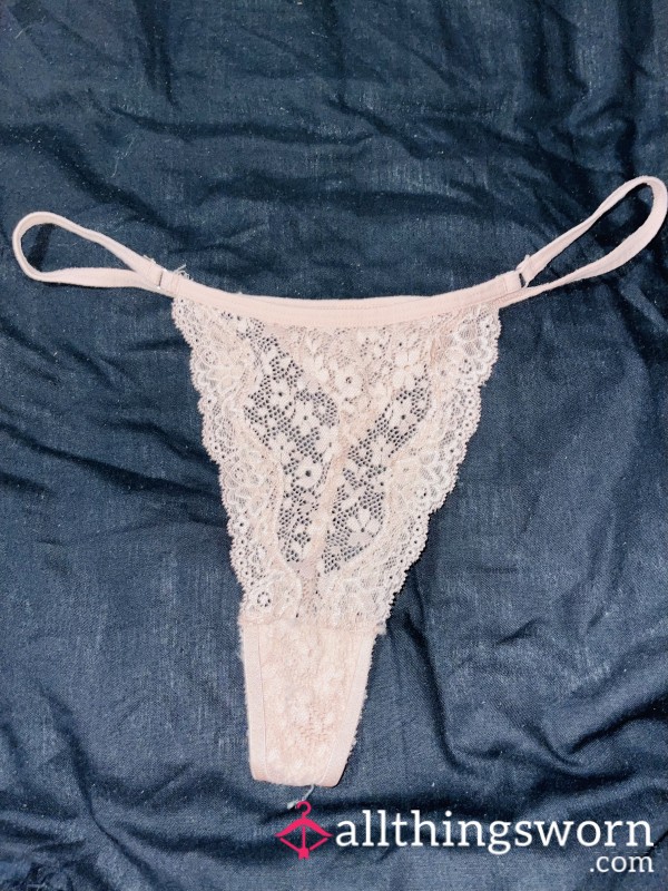 Pale Pink Lace Pantie