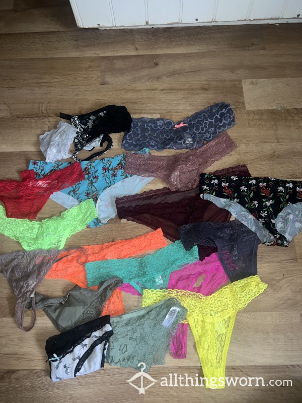 Panties, Knickers & Thongs Worn